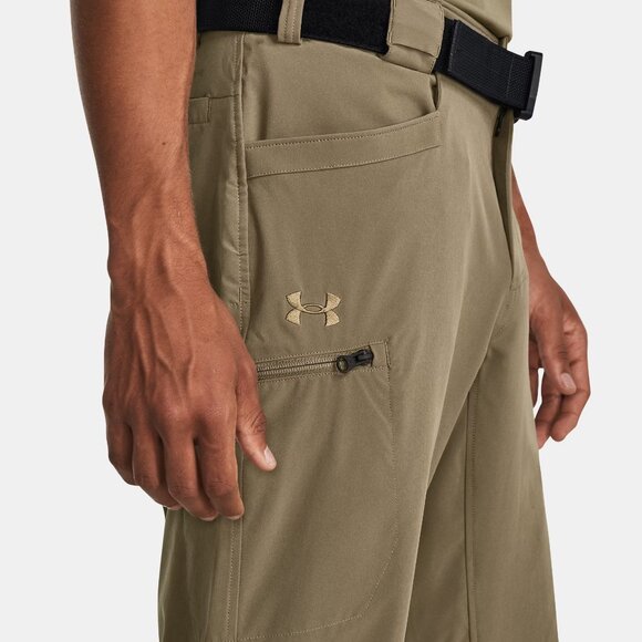 Under Armour Men's Stretch Defender UPF Storm Pants Beige 38x36 - Picture 5 of 10